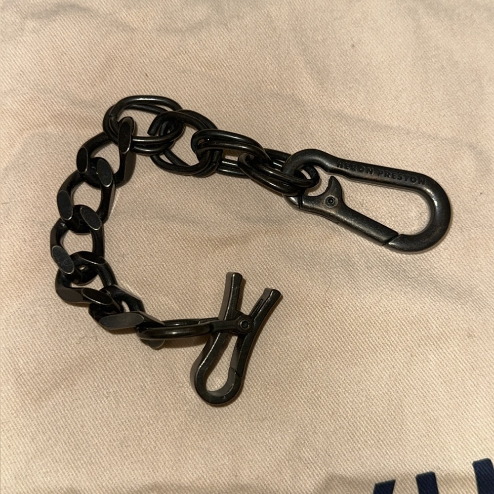 Heron Preston Multi Chain Square Bracelet